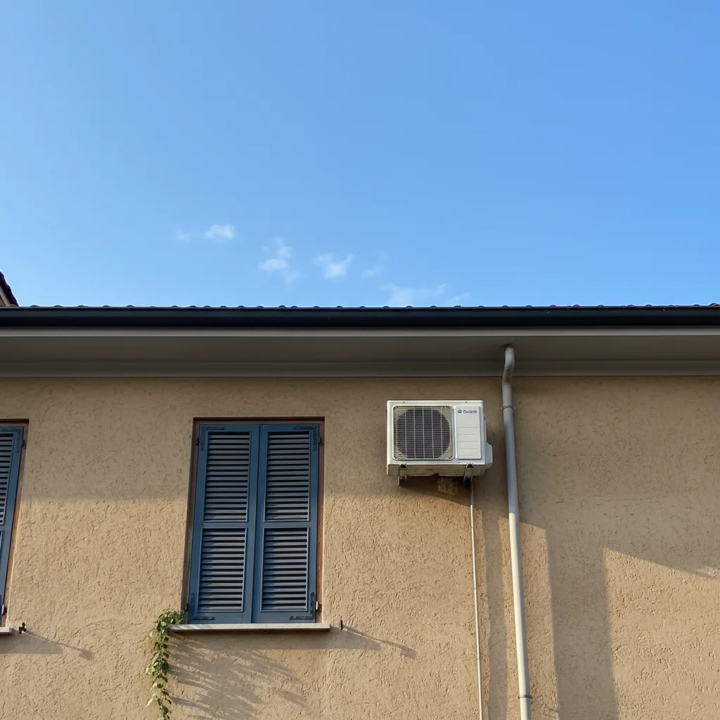 Installazione unità esterna su balcone Milano